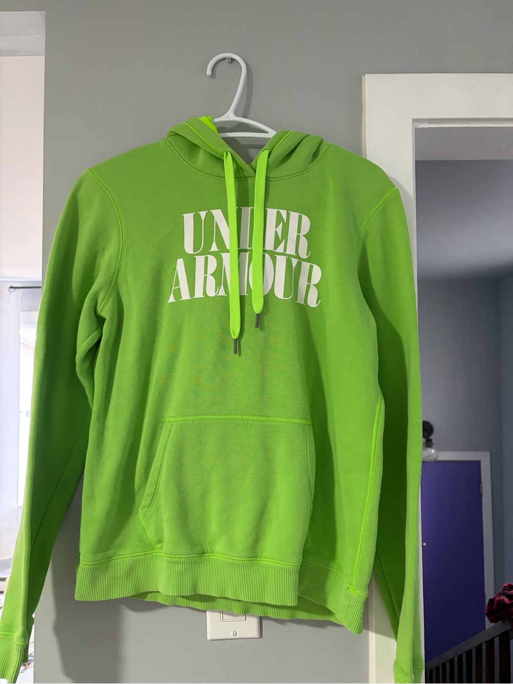 Under Armour Lime Green Pullover Hoodie